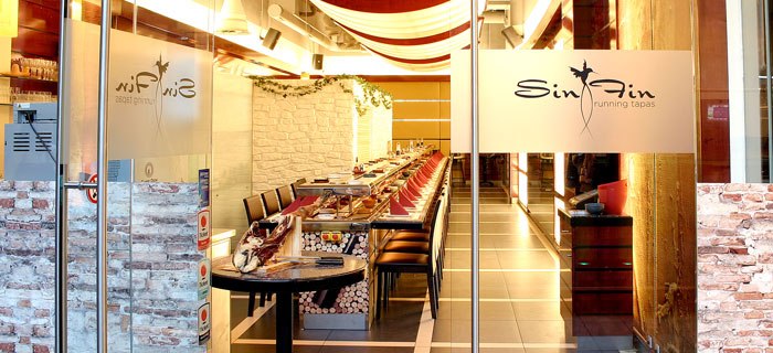 Das Restaurant Sin Fin in Salzburg bietet running tapas