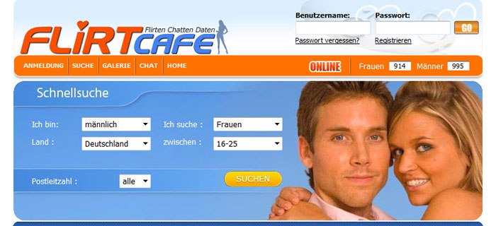 Flirtcafe.de – Flirten und Chatten