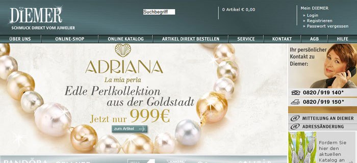 Diemer – Schmuck direkt vom Juwelier