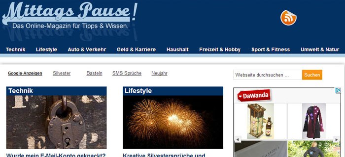 Online Magazin Mittags-Pause.de