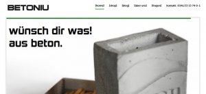 Betondesign liegt im Trend