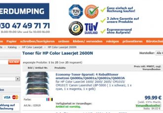 HP Color LaserJet 2600N