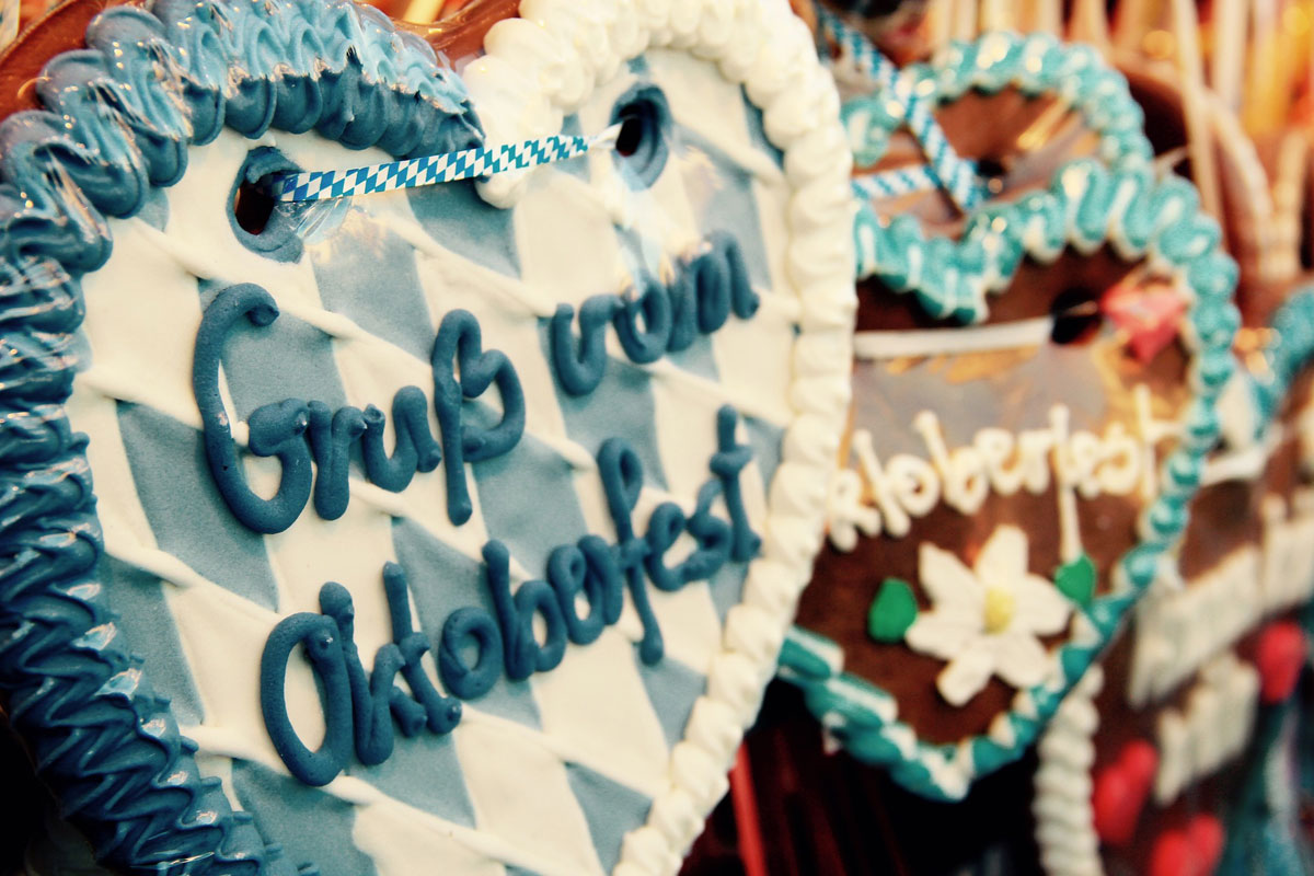 Richtig gekleidet für das Oktoberfest