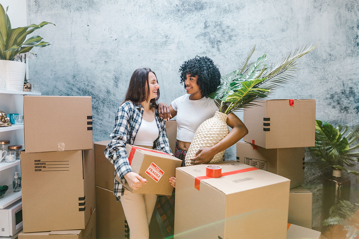 Umzugskisten packen: die 3 Phasen